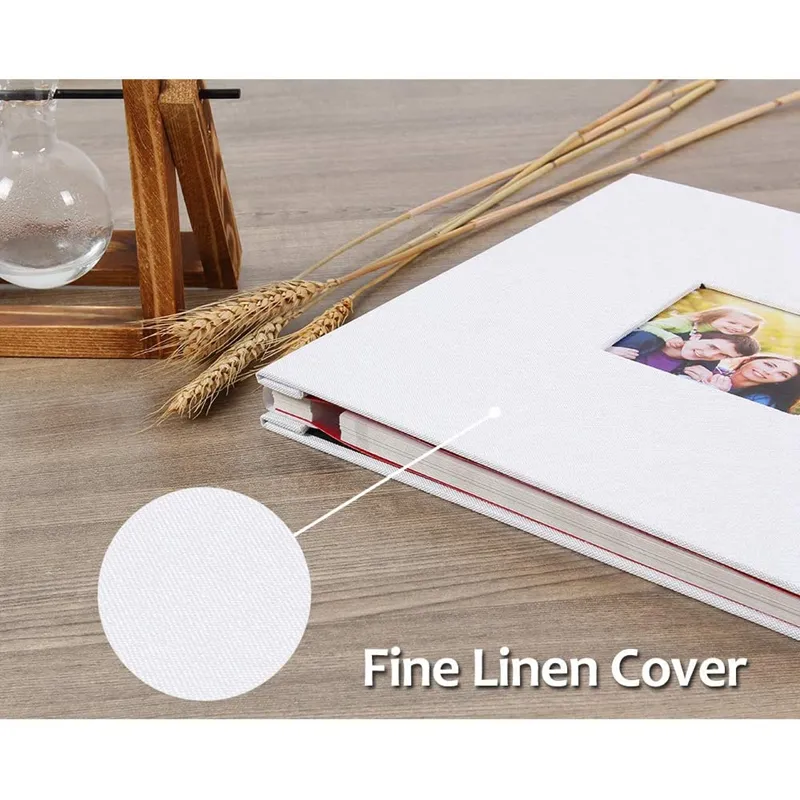 Photo Album Self Adhesive Scrapbook for Wedding/Family/Lovers