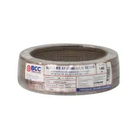 "sale"BCC สายไฟ IEC01 THW 1x1.5 SQ.MM. 100ม. สีเทา"ส่งด่วนทุกวัน"