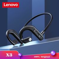 Lenovo X3บลูทูธหูฟังสปอร์ตสำหรับวิ่งสเตอริโอคอแขวนชุดหูฟังไร้สายหูฟังบลูทูธใหม่เดิม 1 1 1 1 1 1