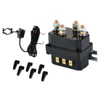 12V 250A Winch Relay Utv Winch Solenoid Replacement Contactor for ATV UT Winch Control for Solenoid Operated Winches