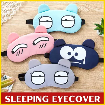 Silk Sleep Mask Smooth Soft Eye Mask Eye Cover Adjustable Strap