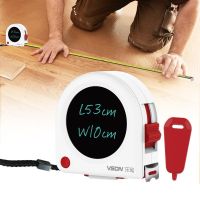 VSON music written with LCD tablets tape measure precision scale 5 m measuring tape creative gift tape