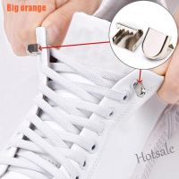 【hot sale】℗ D18 Big orange≧◇≦1Pair Shoelace Buckle Tieless Lace No Need Tie Shoelaces Lazy Shoelaces Buckle