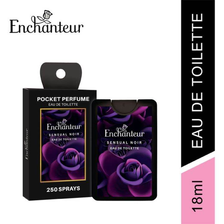 enchanteur perfume sensual noir