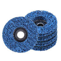 Strip Discs 5 Pcs Blue Stripping Wheel Rust Removal Disc for Angle Grinders 4-1/2 x 7/8 Remove Paint Rust Welds Oxidation