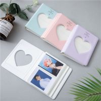 64 Pockets Photo Album 3 Inch kpop card Holder Hollow Love Heart Photo Holder Business Card Bag photocard holder Instax Album