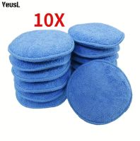 10PC4.5 Car Clean Buffer Cleaning Soft Vehicle Accessories Foam Applicator Car Wax Sponge Dust Remove Auto Care Polishing Pad