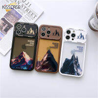 หน้าต่างขนาดใหญ่ทาสีเคสประกบสำหรับไอโฟน14Promax กันตกกันรอยขีดข่วนฝาครอบป้องกันสำหรับ IPhone 12 13 13 14