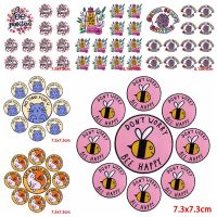 10 pcs/lot wholesale Cartoon Animal Patch Iron On Patches For Clothing Stickers Embroidered Patches On Clothes DIY Sewing Patch