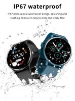 ♣▨☄ Smart Watch Full Touch Screen Sport Fitness Watch IP67 Waterproof Bluetooth Men Women Smartwatch For Android Ios Rechargeable