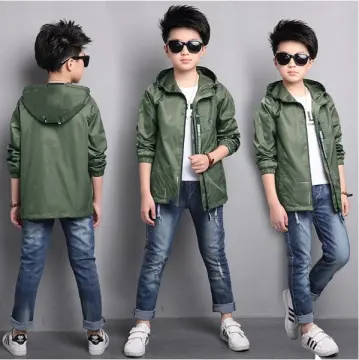 Green Bomber jacket Lacoste Kids - Vitkac Italy-hangkhonggiare.com.vn