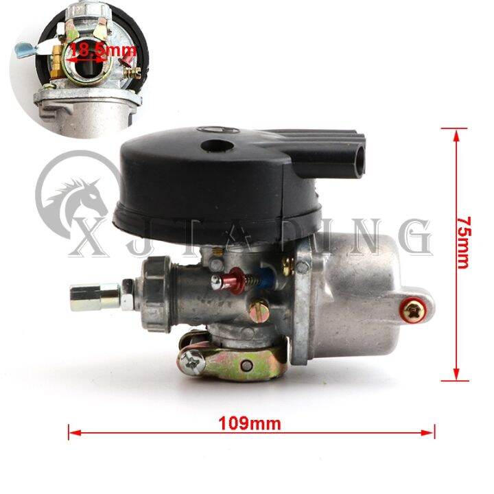 คาร์บูเรเตอร์-ท่อไอดี-เบาะไอดีเหมาะสำหรับ49cc-60cc-66cc-80cc-zdu8t1dr-มอเตอร์จักรยานไฟฟ้าเครื่องยนต์2จังหวะ