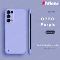 NIWINEE เคสโทรศัพท์สำหรับ OPPO,เคสสำหรับ OPPO Reno 6 5G / Reno 5 / Reno 5 5G / Reno 2 / Reno 2F / Reno 5 Pro เคสฝาหลังแข็งบางเฉียบสีไร้ขอบสำหรับ OPPO Reno5 / Reno5 5G/Reno2/reno2 F/ Reno5 Pro