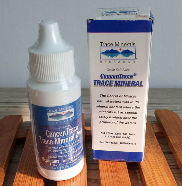 Trace Mineral Drops (TMD) Alkaline Immune Tubuh 30ml (500 drops