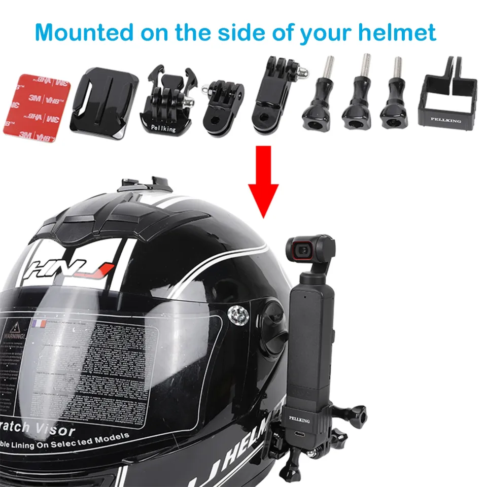 Osmo pocket best sale helmet mount