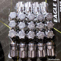 ***1ตัว*** EAGLE PARTS น็อต ล้อรถยนต์ เกลียว1.25 / 1.5 สเตนเลส สำหรับใส่รถกะบะทั่วไป น็อตล้อ น๊อต