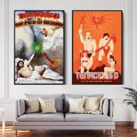 Tenacious D Singer โปสเตอร์ผ้าใบตกแต่ง Room Bar Cafe Decor ของขวัญพิมพ์ Art Wall Paintings