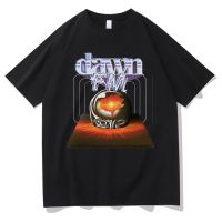 Canadian Singer The Weeknd Dawn Fm Graphic Print Tshirt Short Sleeve Regular Mens Tee Men Hip Hop T-shirt Cotton T Shirts XS-4XL-5XL-6XL