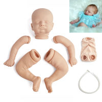 RSG 20 Inch Reborn Doll Parts Premie Baby Rosalie Sleeping Baby Lifelike Real Soft Touch Unfinished DIY Blank Doll Kit