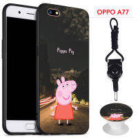 เคสโทรศัพท์สำหรับ OPPO A77และเชือก,เคสซิลิโคนนิ่มสำหรับ OPPO