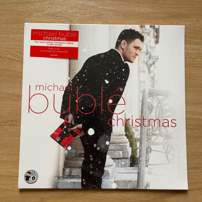 แผ่นเสียง Michael Buble อัลบั้ม christmas *limited Red vinyl แผ่นสีเเดง , Album,เเผ่นเสียงมือหนึ่ง  ซีล