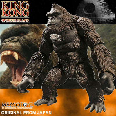 Figma ฟิกม่า งานแท้ 100% Figure Action Mezco จากหนังดังเรื่อง King Kong of Skull Island 7 Inch 2005 คอง มหาภัยเกาะกะโหลก คิงคอง &amp; และ Ann Darrow แอนน์ แดร์โรว์ Ver Original from Japan แอ็คชั่น ฟิกเกอร์ อนิเมะ การ์ตูน มังงะ สามารถขยับได้ Model โมเดล
