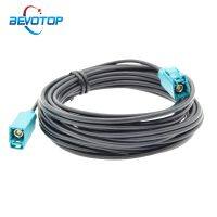 ✑☬∈ BEVOTOP 1PCS RG174 Coax Cable FAKRA Z Female to Female Jack Adapter Auto Car Navigation GPS Antenna Extension Pigtail Coax Cable