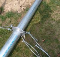 Stainless Steel Tower Pole For Wind Turbine Generator With Accessories Mount Mast For Windmill Use