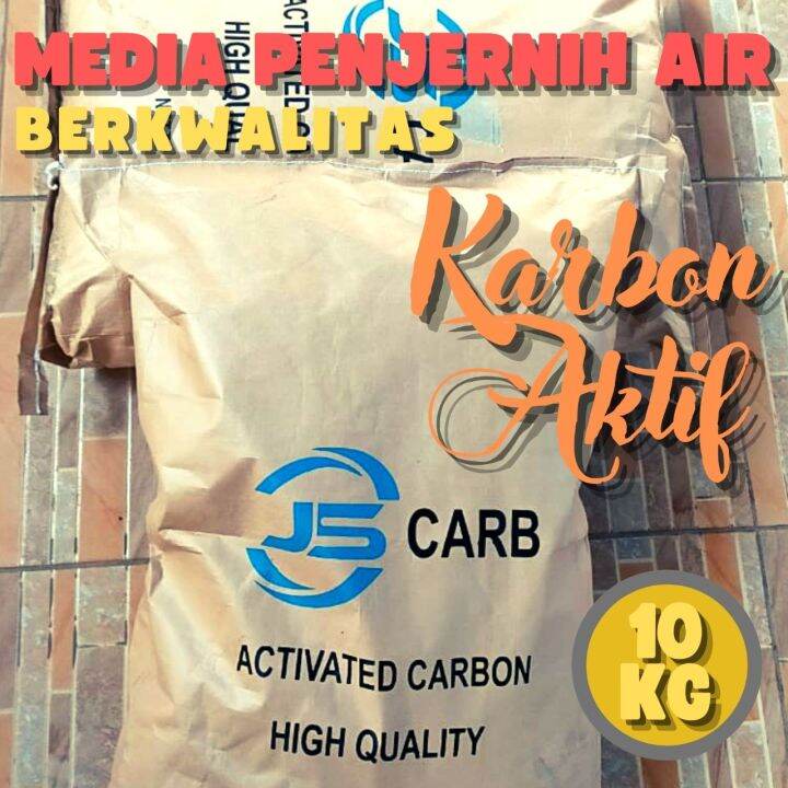 Media Filter Air Kuning Bau Besi Karbon Aktif 10 Kg Serbaguna Untuk Air