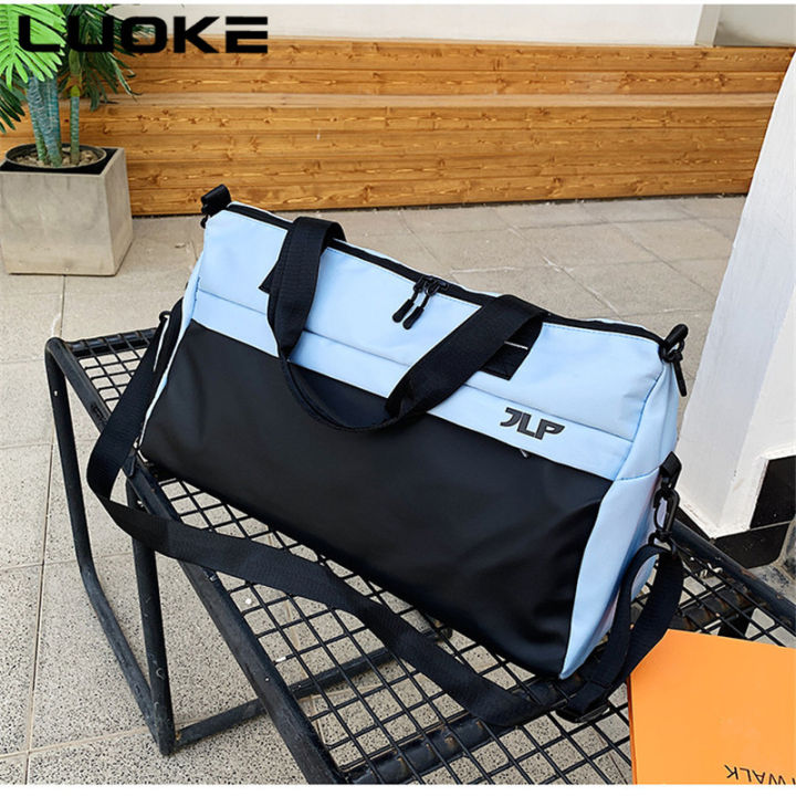 luoke-oxford-ผ้ากระเป๋ายิม-travel-กระบอกสูบกีฬากระเป๋าถือขายส่งกระเป๋าเดินทางแห้งและเปียกแยกกระเป๋าถือกระเป๋า