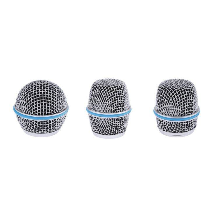 replacement-microphone-ball-head-mesh-grill-head-microphone-grille-replacement-head-diy-replacement-parts-for-shure-beta-57a-58a