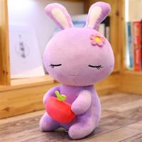 Cute Bunny Plush Toy Sleeping Girls Throw Pillow Doll Little Bunny Ragdoll Doll Princess Rabbit