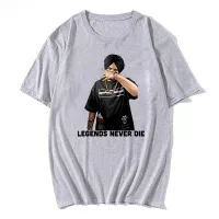 การพิมพ์ที่ยอดเยี่ยม Legends Never Die Sidhu Moose Wala T เสื้อ Indian rapper TShirt cotton 2022 Tees พิมพ์ gildan