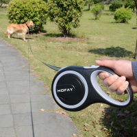 Bicolour Retractable Leash Automatic Extending Dog Lead Large Dogs Belt Samoyed 8 Meter Rope Flexible Borzoi Roulette 26Feet