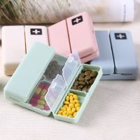 1PC Weekly Pill Box 7 Days Foldable Travel Medicine Holder Pill Box Tablet Storage Case Container Dispenser Organizer Tools Medicine  First Aid Storag