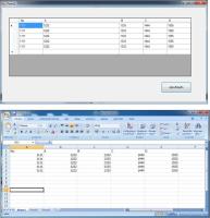 ตัวอย่างโปรแกรม VS2010 Export ข้อมูล DataGridView เป็น Excel File