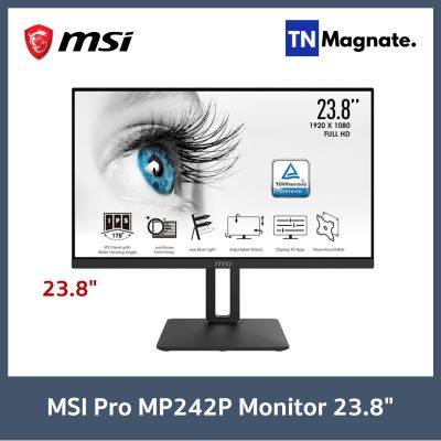 [จอมอนิเตอร์] MSI Pro MP242P MONITOR 23.8" IPS 75Hz/ 1920 x 1080/ 1,000:1/ 1MS/ 3YEAR
