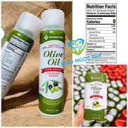 Dầu xịt ăn kiêng 0 calo Olive Oil Member s Mark - 7oz khoảng 700 lần xịt