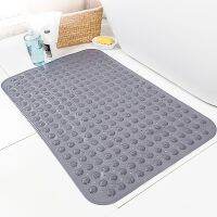 Bathroom Non-slip Mat Self Priming Silicone Mats PVC Rectangle Bath Artifact Foot Massage Cushion Sole Non-slip Shower Room Mats