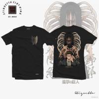 XP Attack on Titan Anime Tshirt Short Sleeve Top Unisex Tee Eren Yeager Fashion Graphic Casual Loose Shirt Plus Size PX