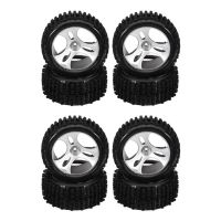 8PCS Wheels Tires Tyre A959-01 for Wltoys A959 A959-B A959-A 1/18 RC Car Spare Parts Accessories