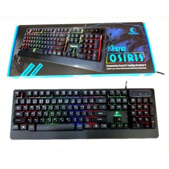 razeak-osiris-kg8702-keyboard-คีย์บอร์ดมีไฟ-ไฟแบบสีรุ้ง