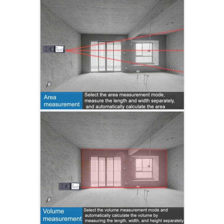 เครื่องหาระยะเลเซอร์สมาร์ทขนาดเล็กอัจฉริยะ30เมตรเลเซอร์ดิจิตัลชาร์จ-usb-มือถือเครื่องวัดเมตร