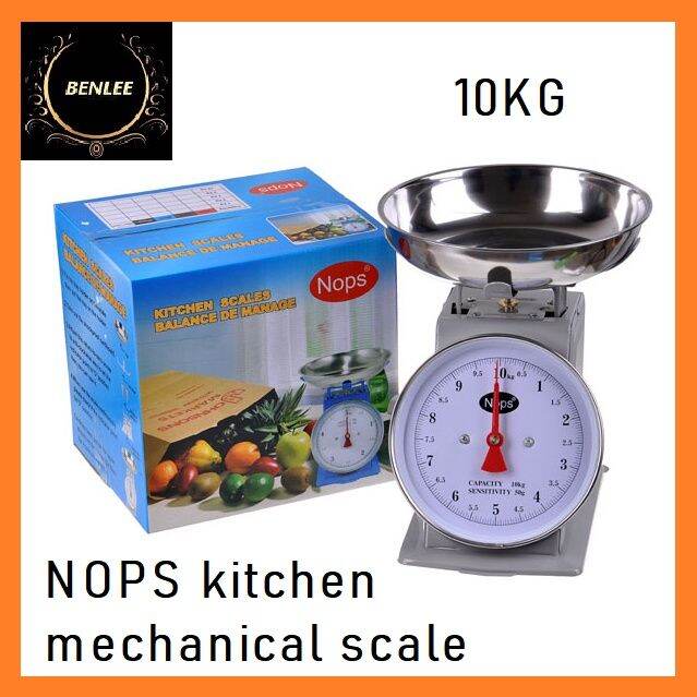 Weighing Scale 10kg Spring Balance Kitchen Scale Metal - NOPS 10kilos ...