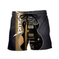 NewElictric Guitar 3D All Over Printed Shorts Full Sublimation Summer Pants Breathable Shorts