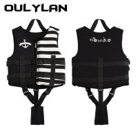 Oulylan Life Vest Boys Girls Surfing Vests Diving Flotation Neoprene Life Jacket For Kids Buoyancy Swimming Aid Child  Life Jackets