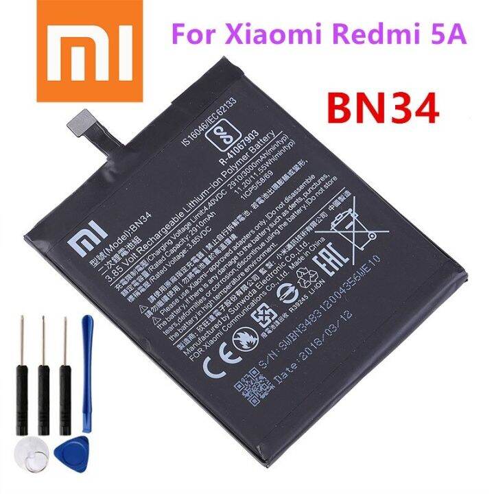 แบตเตอรี่-xiaomi-redmi-5a-bn34-รับประกัน-3-เดือน-แบต-redmi-5a