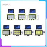 ไฟ LED COB ไฟแยก3โหมดพลังงานแสงอาทิตย์เซ็นเซอร์ตรวจจับการเคลื่อนไหวกันน้ำไฟส่องบันไดลาน