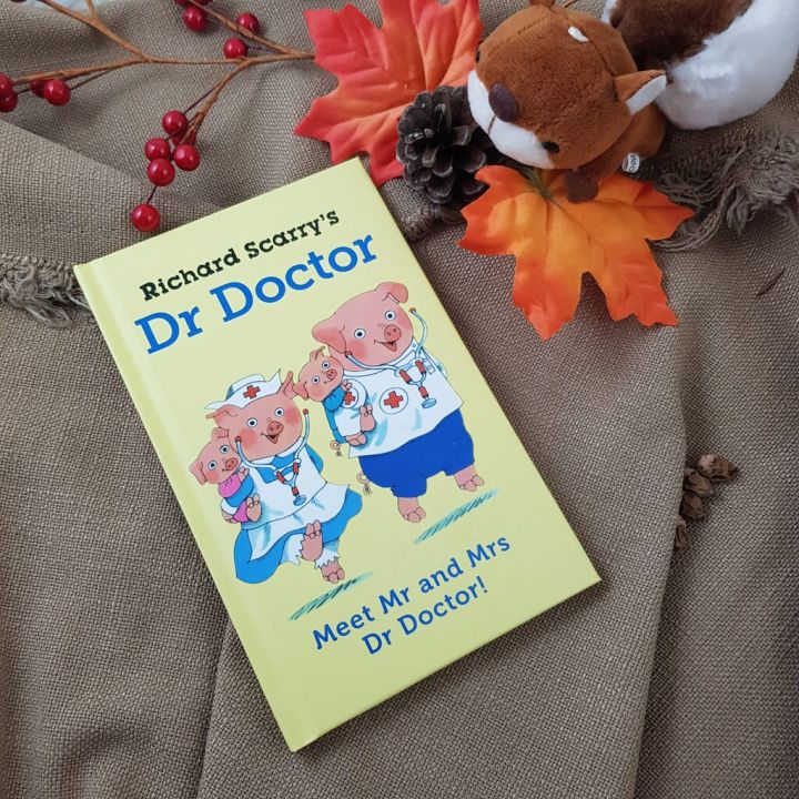 หนังสือ-richard-scarrys-dr-doctor-brand-new-ปกแข็ง-ของแท้