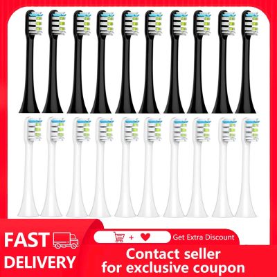 hot【DT】 Toothbrush Heads for X3 X1 SOOCARE Electric Dupont Bristle Replaceable Nozzles Sealed Packed